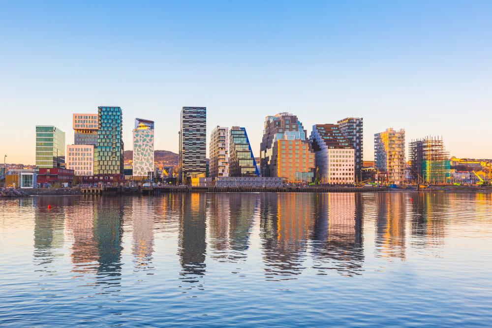 Oslo Skyline Gruppenreisen Klassenfahrten Gruppenunterkunft
